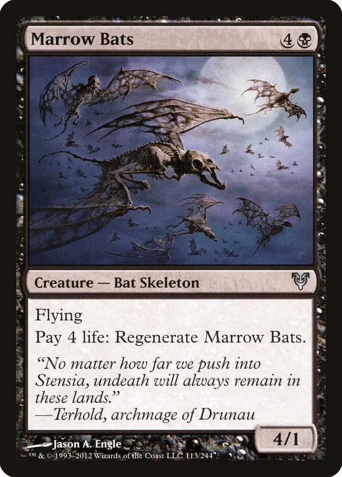 Marrow Bats 113 card from Avacyn Restored