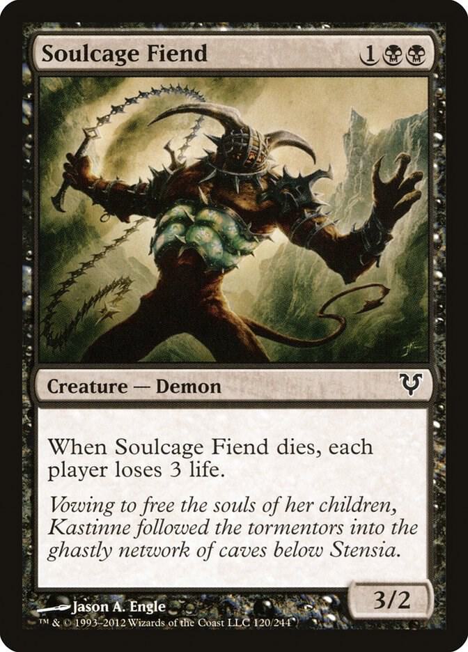 Soulcage Fiend 120 card from Avacyn Restored