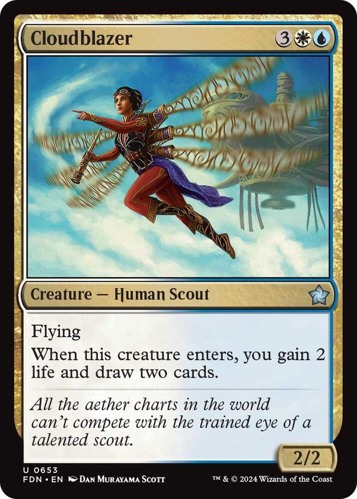 Cloudblazer 653 card from Foundations