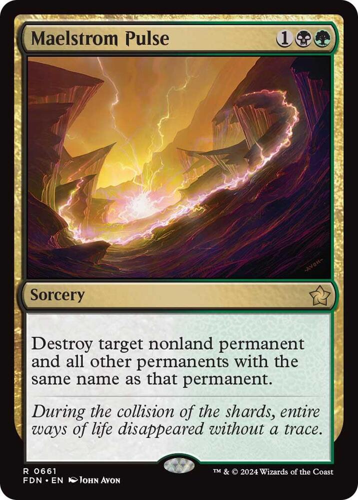 Maelstrom Pulse 661 card from Foundations
