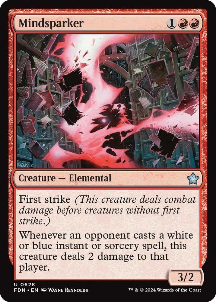Mindsparker 628 card from Foundations