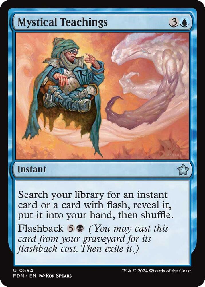 Mystical Teachings 594 card from Foundations