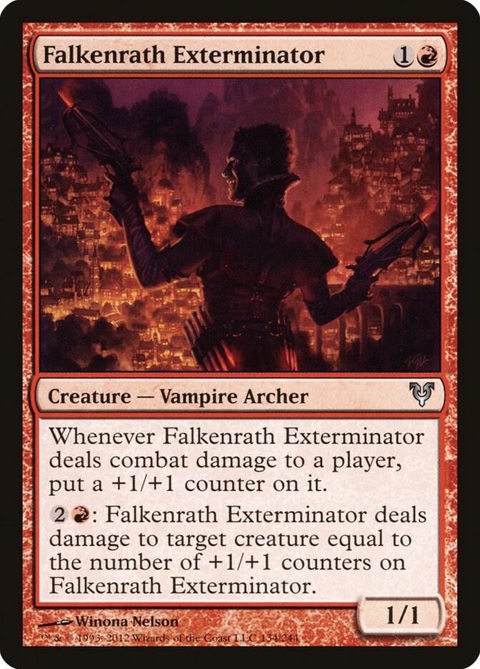 Falkenrath Exterminator 134 card from Avacyn Restored