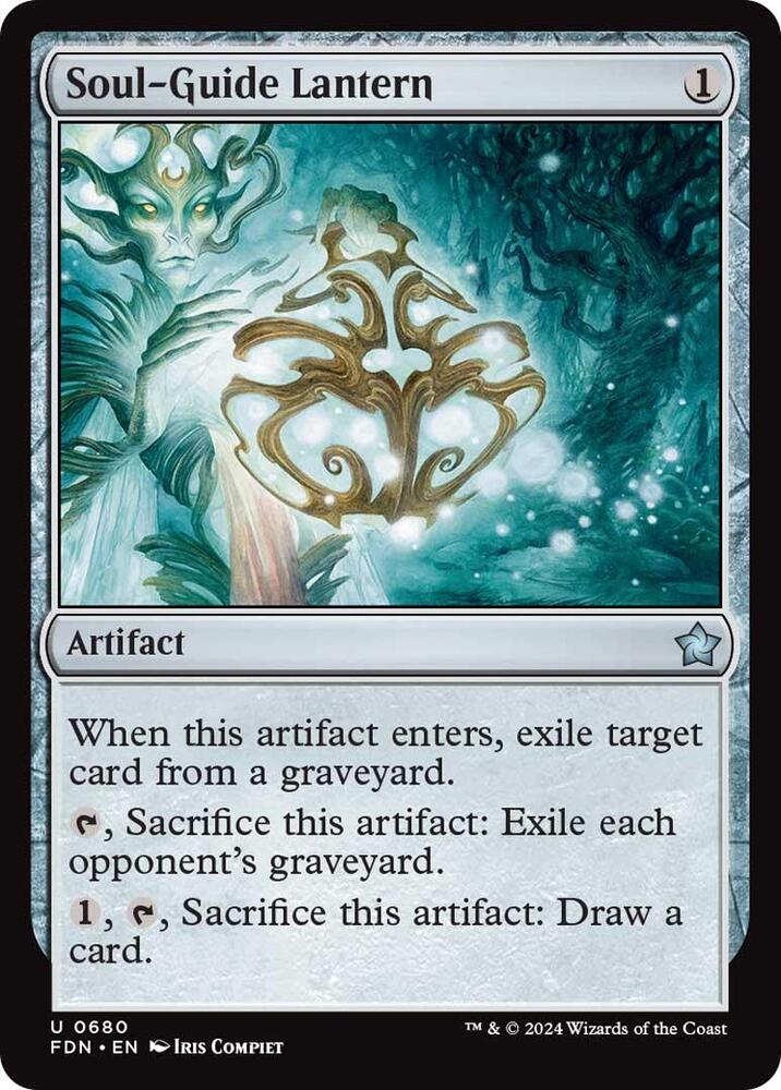 Soul-Guide Lantern 680 card from Foundations