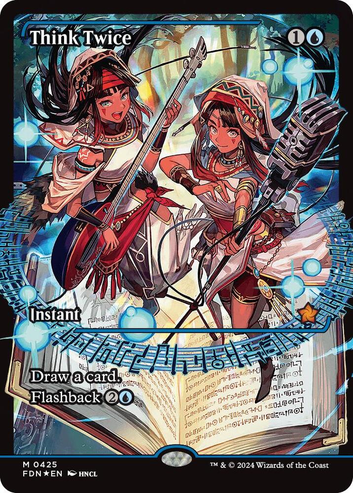 Think Twice (Showcase) 425 card from Foundations