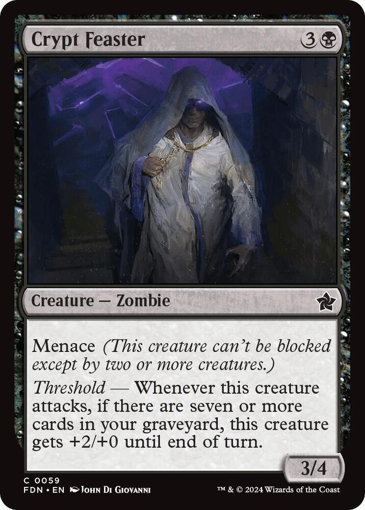Crypt Feaster 59 card from Foundations