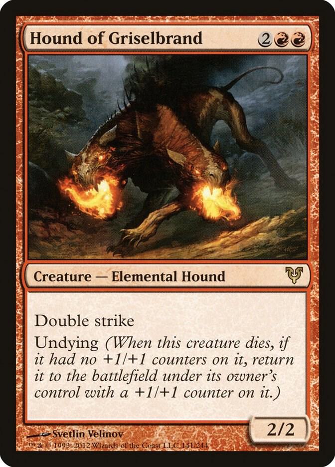 Hound of Griselbrand 141 card from Avacyn Restored