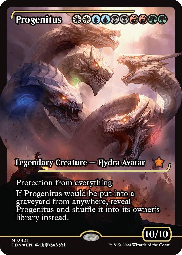 Progenitus (Showcase) 431 card from Foundations