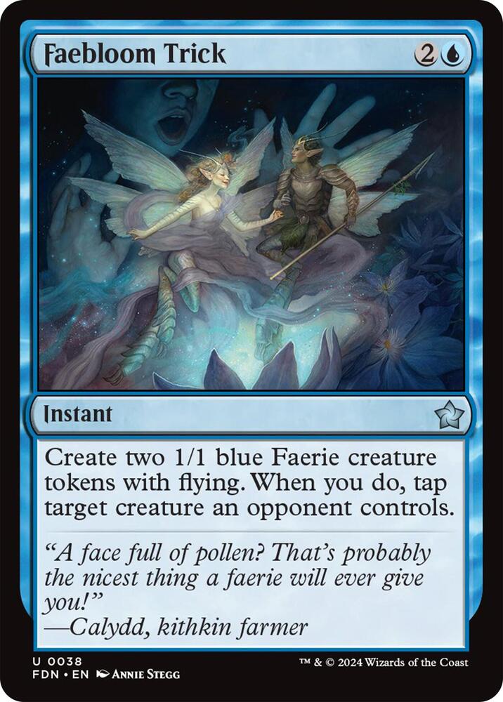 Faebloom Trick 38 card from Foundations