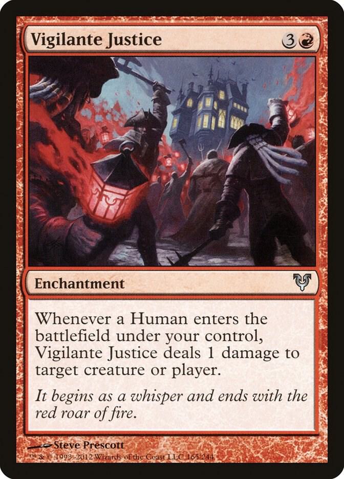 Vigilante Justice 165 card from Avacyn Restored