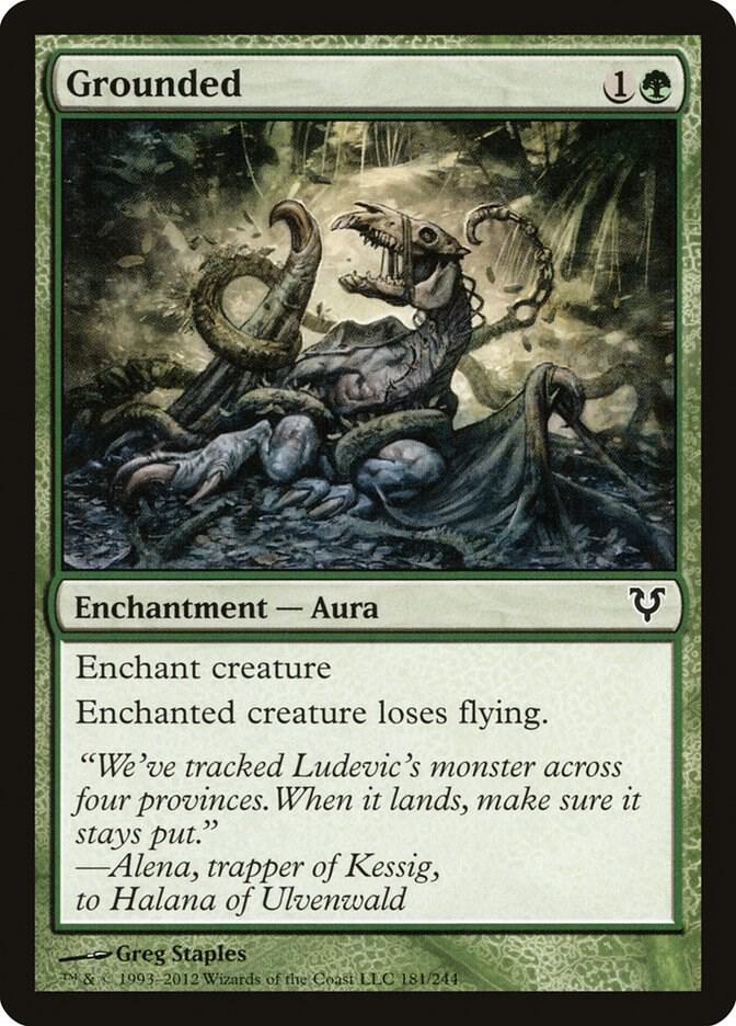Grounded 181 card from Avacyn Restored