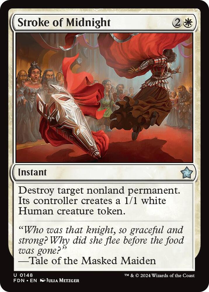 Stroke of Midnight 148 card from Foundations
