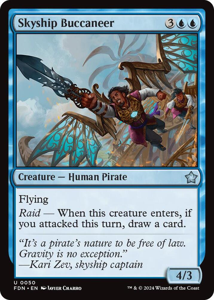 Skyship Buccaneer 50 card from Foundations