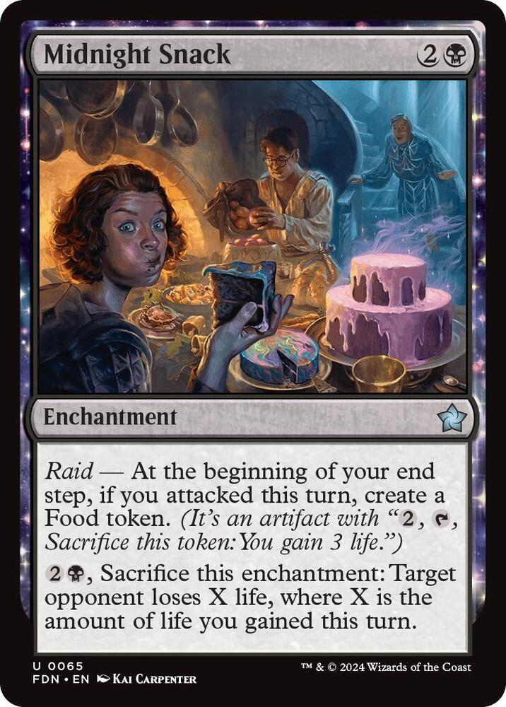 Midnight Snack 65 card from Foundations