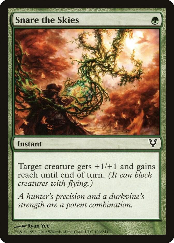 Snare the Skies 193 card from Avacyn Restored
