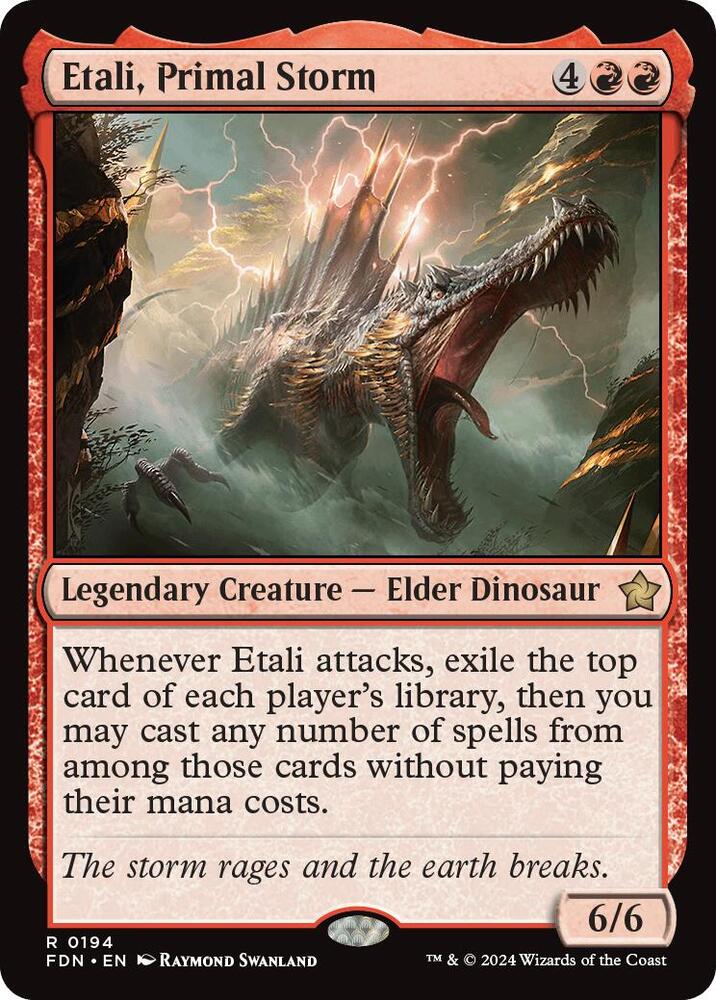Etali, Primal Storm 194 card from Foundations