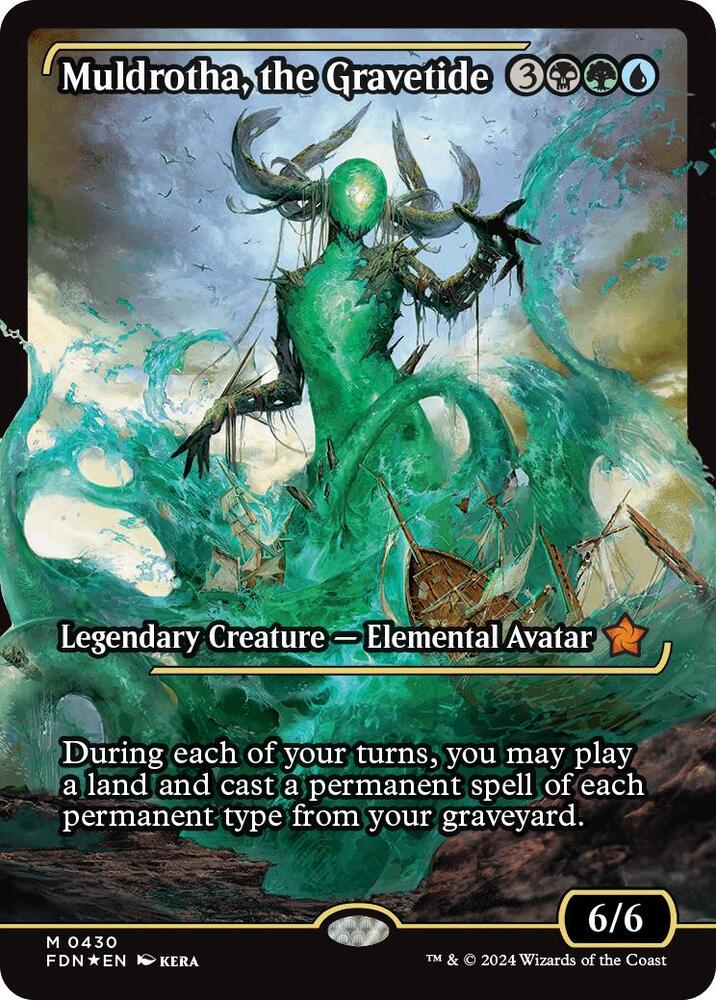 Muldrotha, the Gravetide (Showcase) 430 card from Foundations