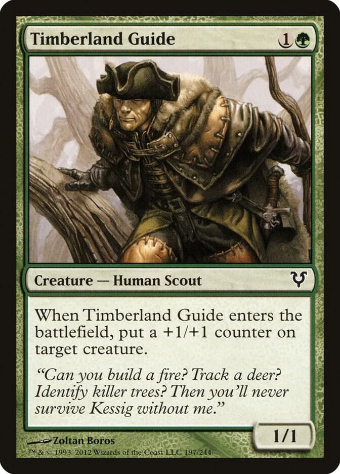 Timberland Guide 197 card from Avacyn Restored