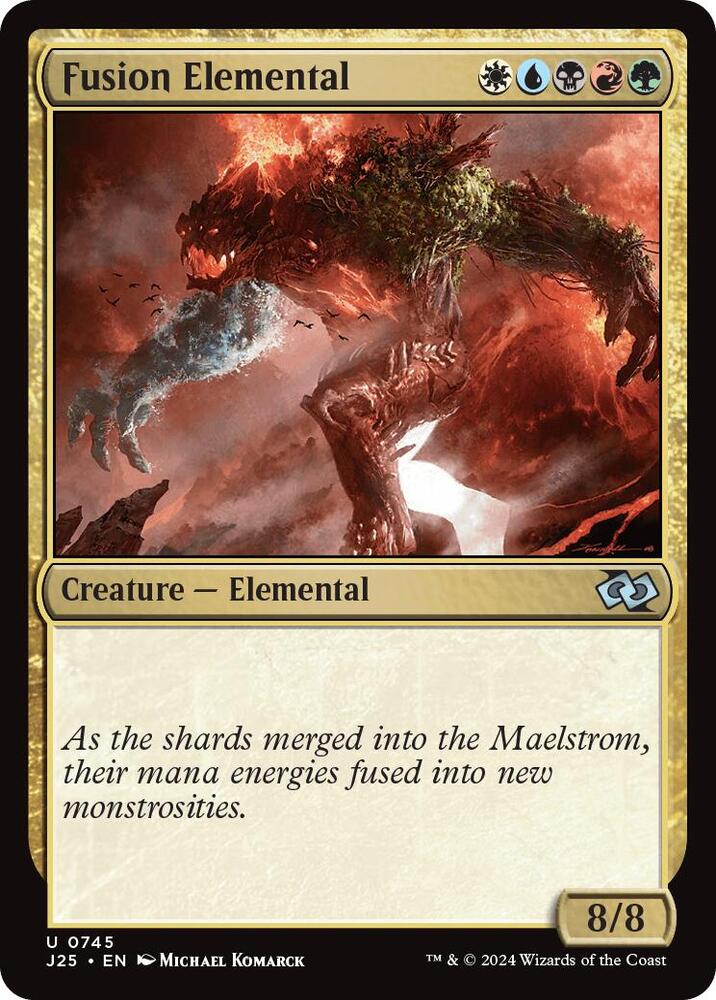 Fusion Elemental 745 card from Foundations Jumpstart