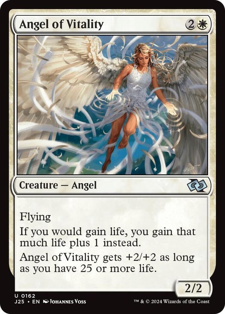 Angel of Vitality 162 card from Foundations Jumpstart