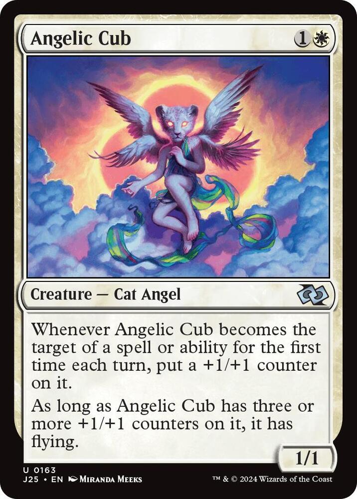 Angelic Cub 163 card from Foundations Jumpstart