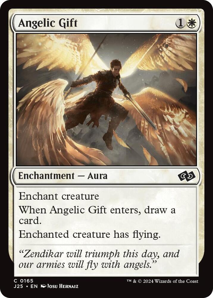 Angelic Gift 165 card from Foundations Jumpstart