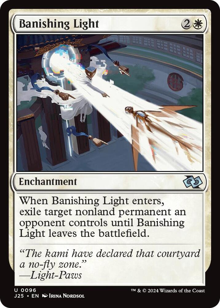 Banishing Light 96 card from Foundations Jumpstart