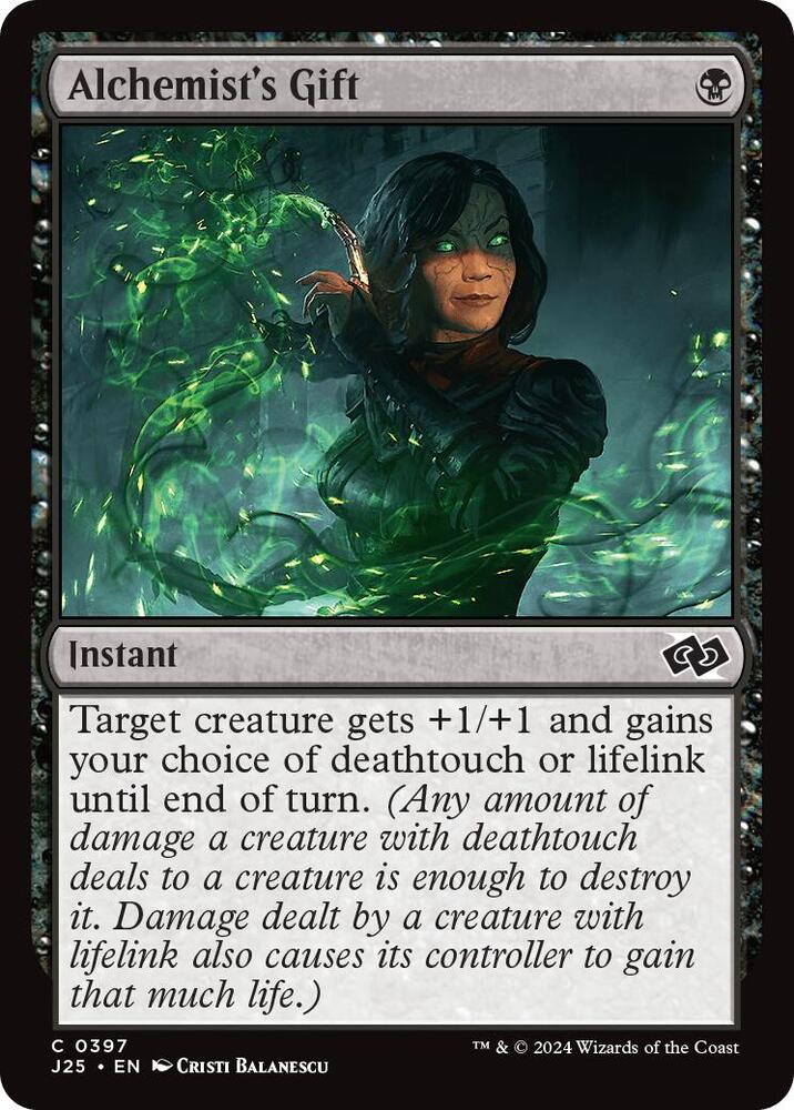 Alchemist's Gift 397 card from Foundations Jumpstart