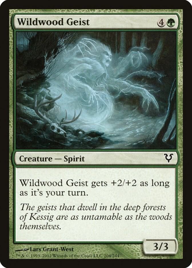 Wildwood Geist 204 card from Avacyn Restored
