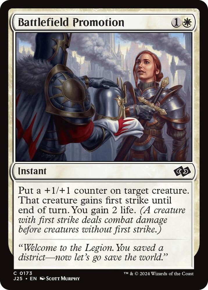 Battlefield Promotion 173 card from Foundations Jumpstart