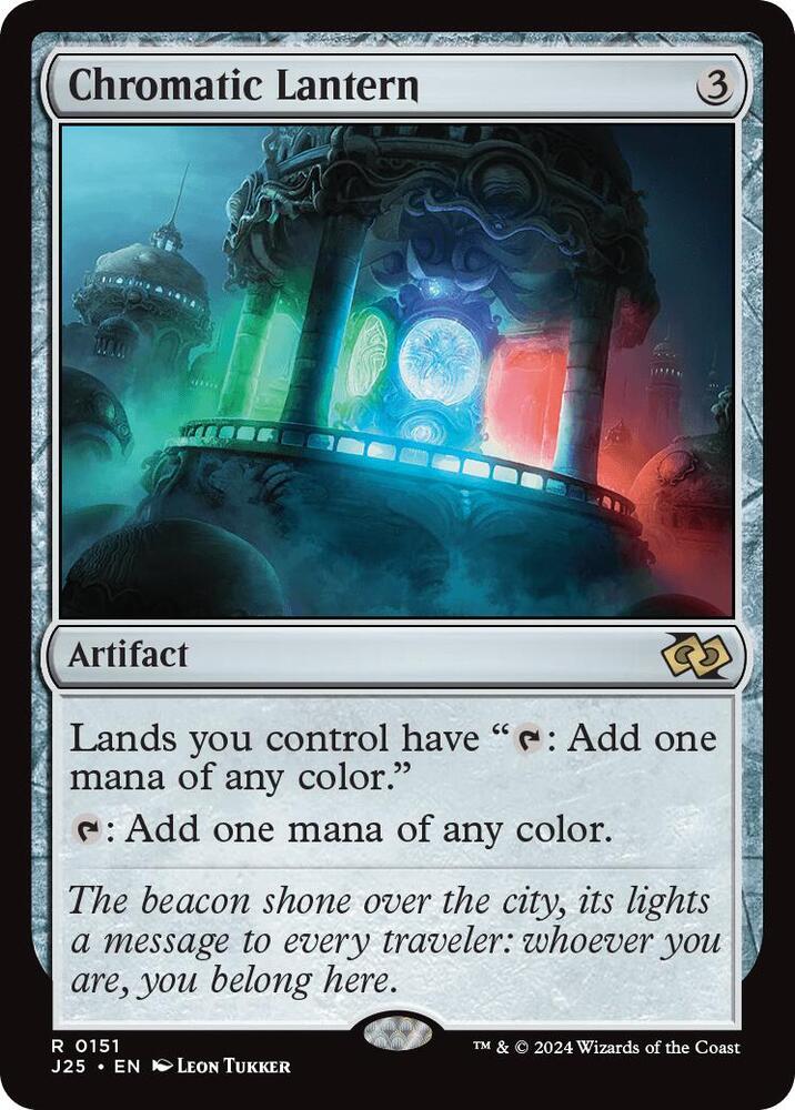Chromatic Lantern 151 card from Foundations Jumpstart