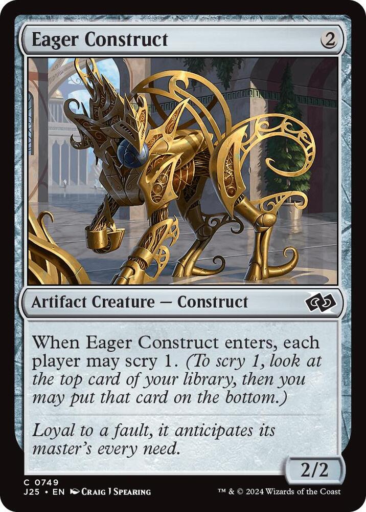 Eager Construct 749 card from Foundations Jumpstart