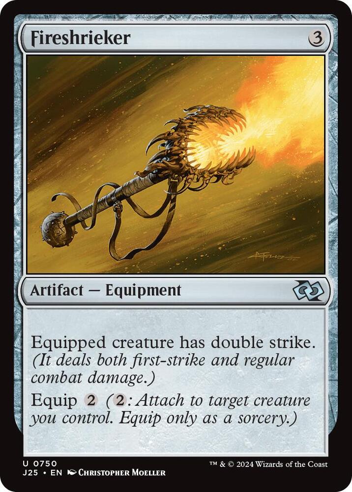 Fireshrieker 750 card from Foundations Jumpstart