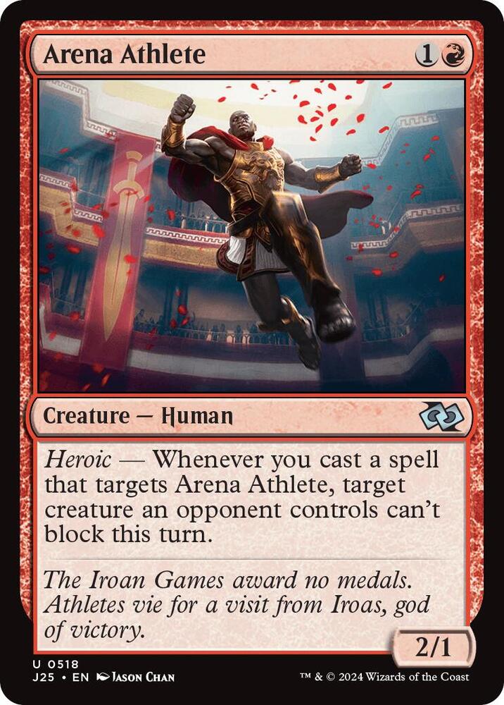 Arena Athlete 518 card from Foundations Jumpstart
