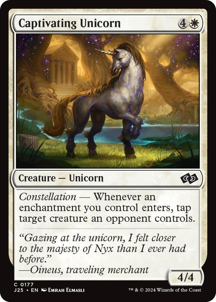 Captivating Unicorn 177 card from Foundations Jumpstart