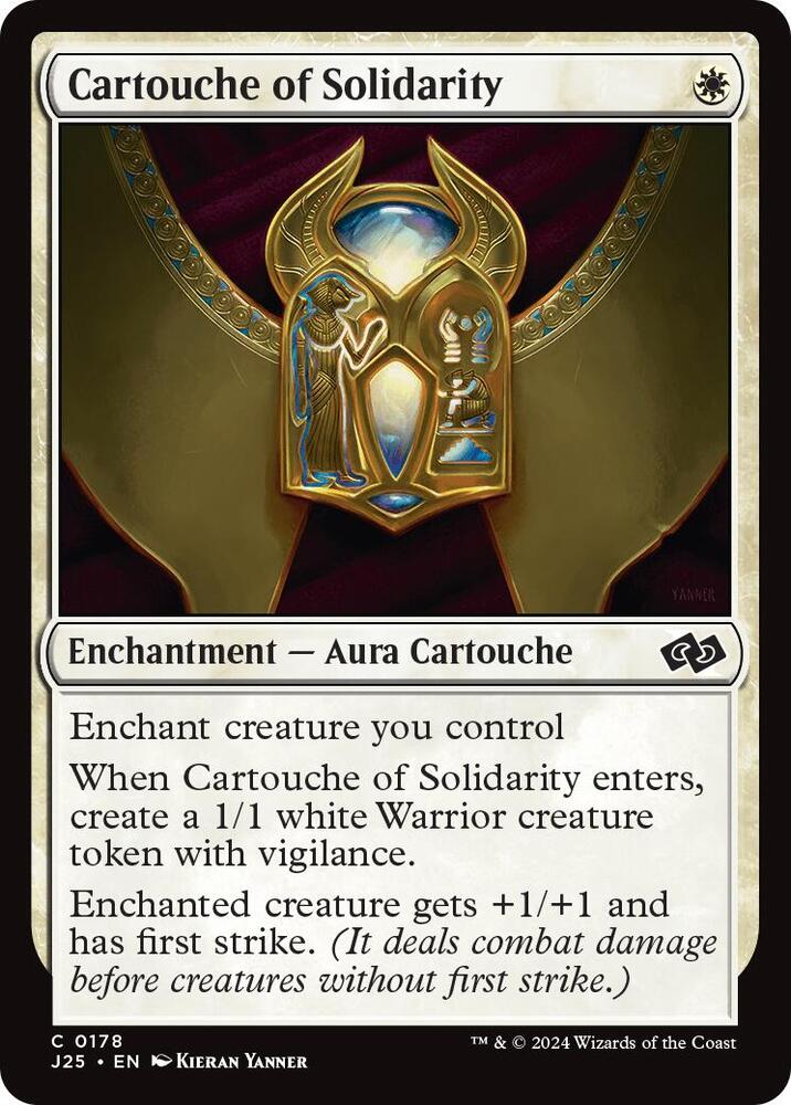 Cartouche of Solidarity 178 card from Foundations Jumpstart