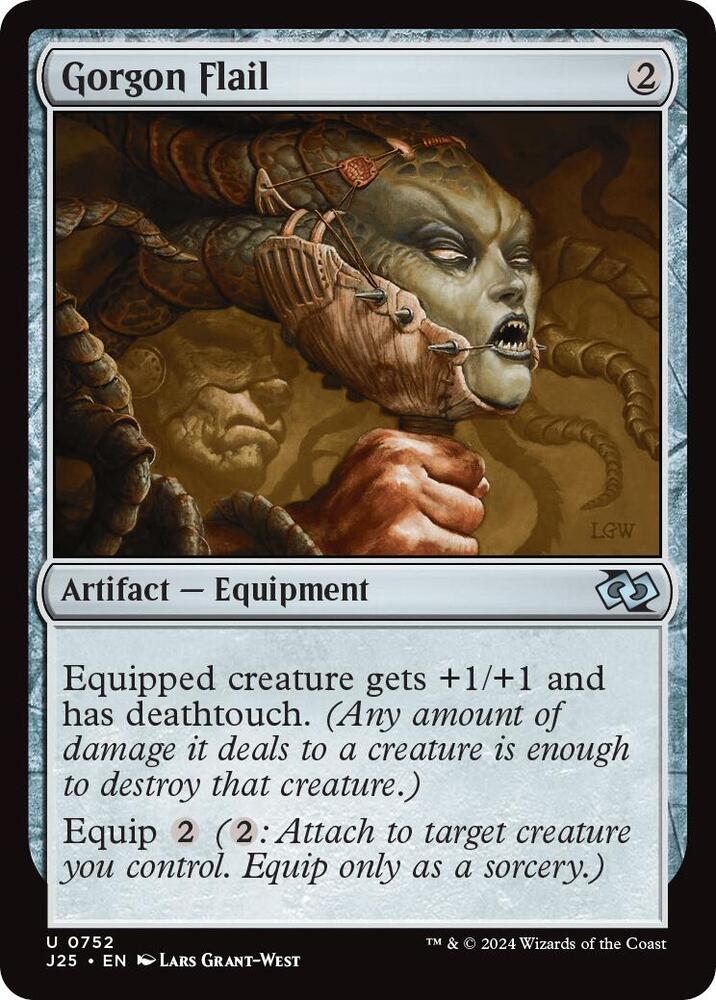 Gorgon Flail 752 card from Foundations Jumpstart