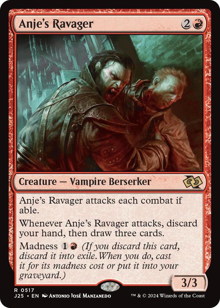 Anje's Ravager 517 card from Foundations Jumpstart