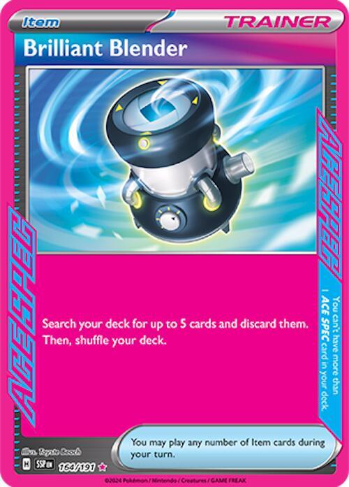 Brilliant Blender 164/191 card from SV08: Surging Sparks