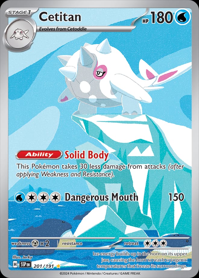Cetitan 201/191 card from SV08: Surging Sparks