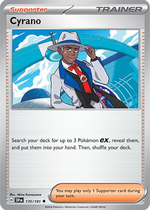 Cyrano 170/191 card from SV08: Surging Sparks