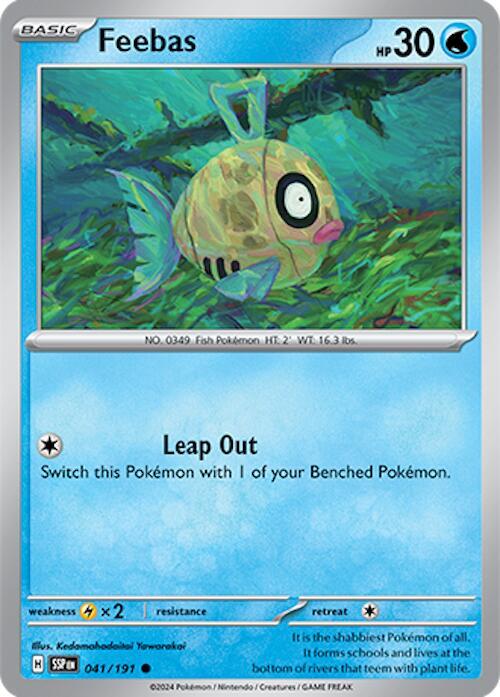 Feebas 041/191 card from SV08: Surging Sparks