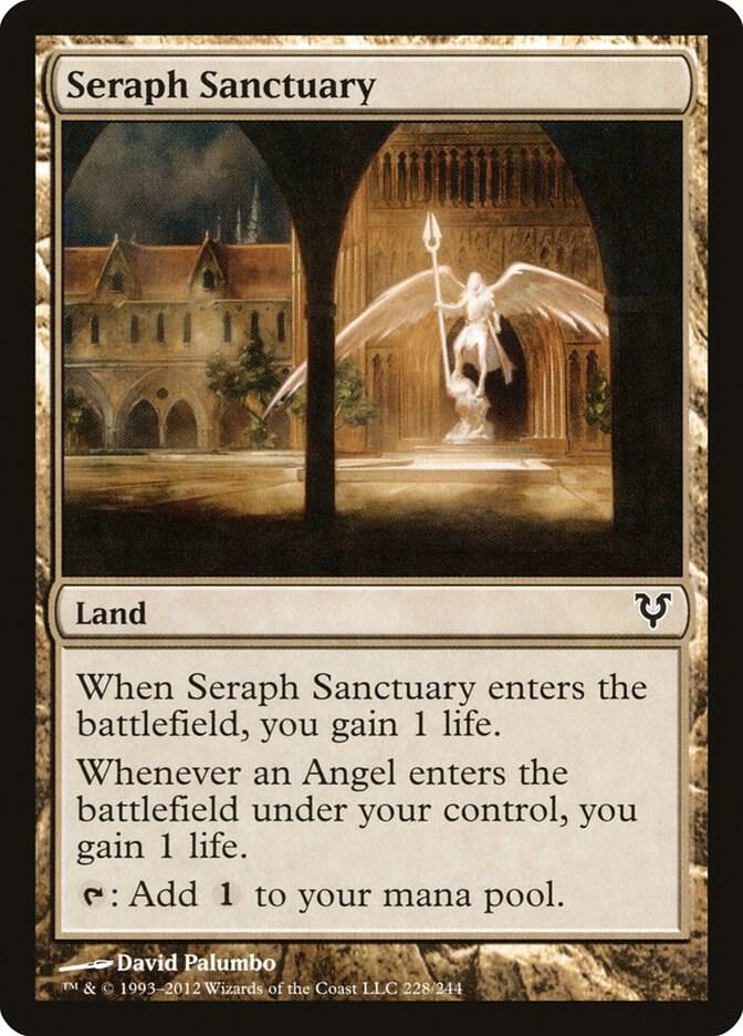 Seraph Sanctuary 228 card from Avacyn Restored