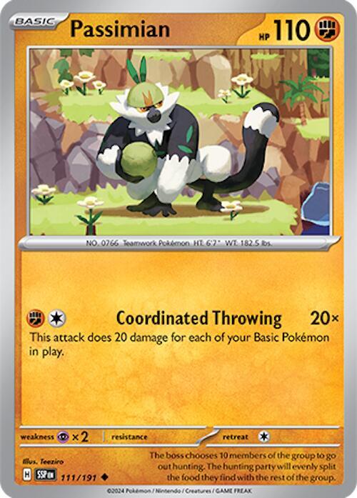 Passimian 111/191 card from SV08: Surging Sparks