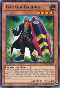 Gagaga Gardna GAOV-EN005 card from Galactic Overlord