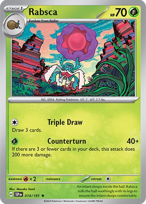 Rabsca 014/191 card from SV08: Surging Sparks