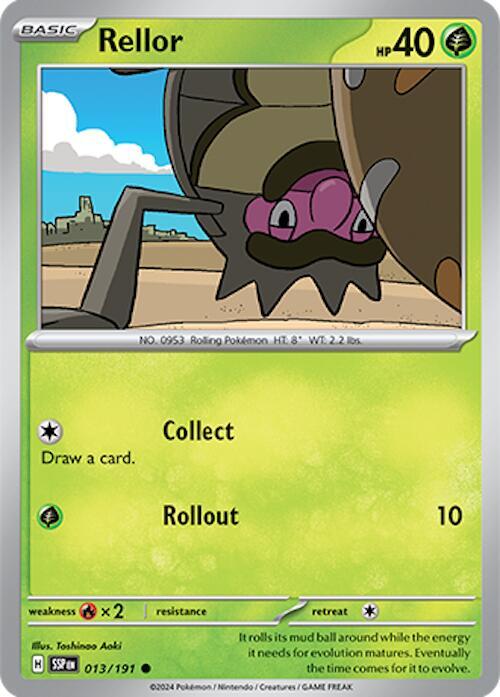 Rellor 013/191 card from SV08: Surging Sparks