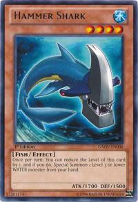 Hammer Shark GAOV-EN008 card from Galactic Overlord