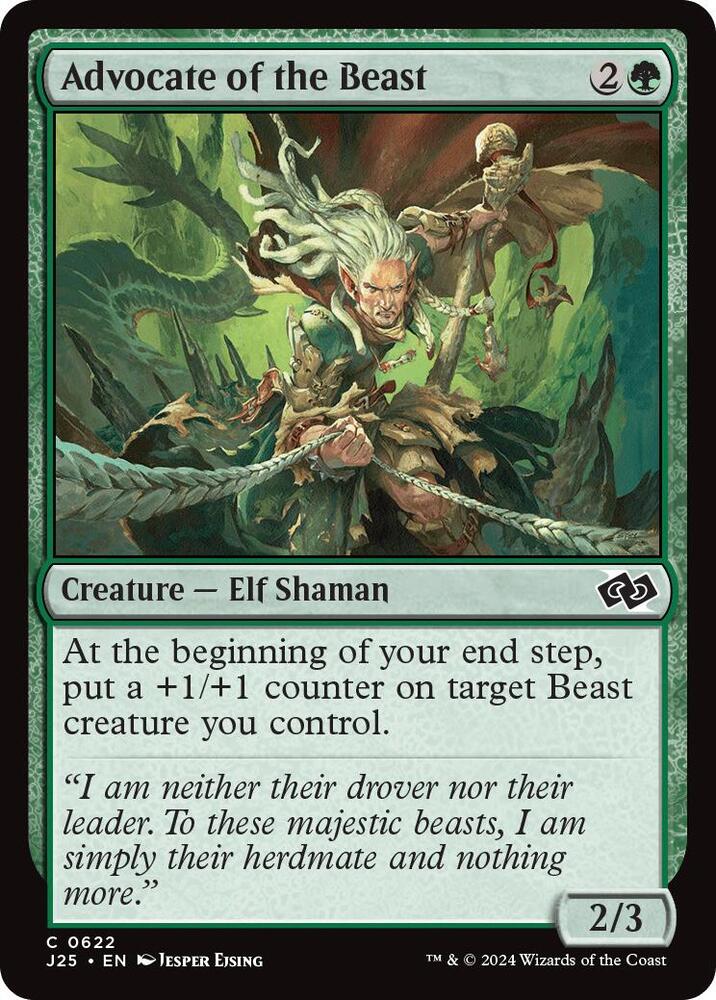Advocate of the Beast 622 card from Foundations Jumpstart