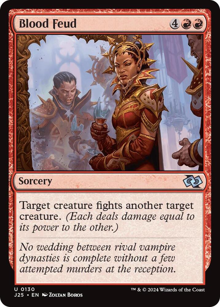 Blood Feud 130 card from Foundations Jumpstart